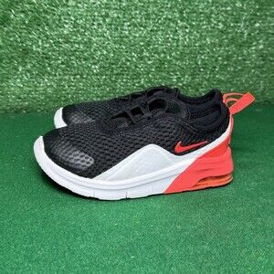 Nike Air Max Motion 2 Black Red Orbit White AQ2744-007 Toddler Baby Size 8C
